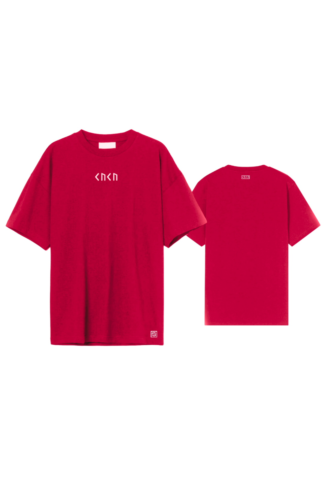 Essentials Oversized T-Shirts - Pompeian Red