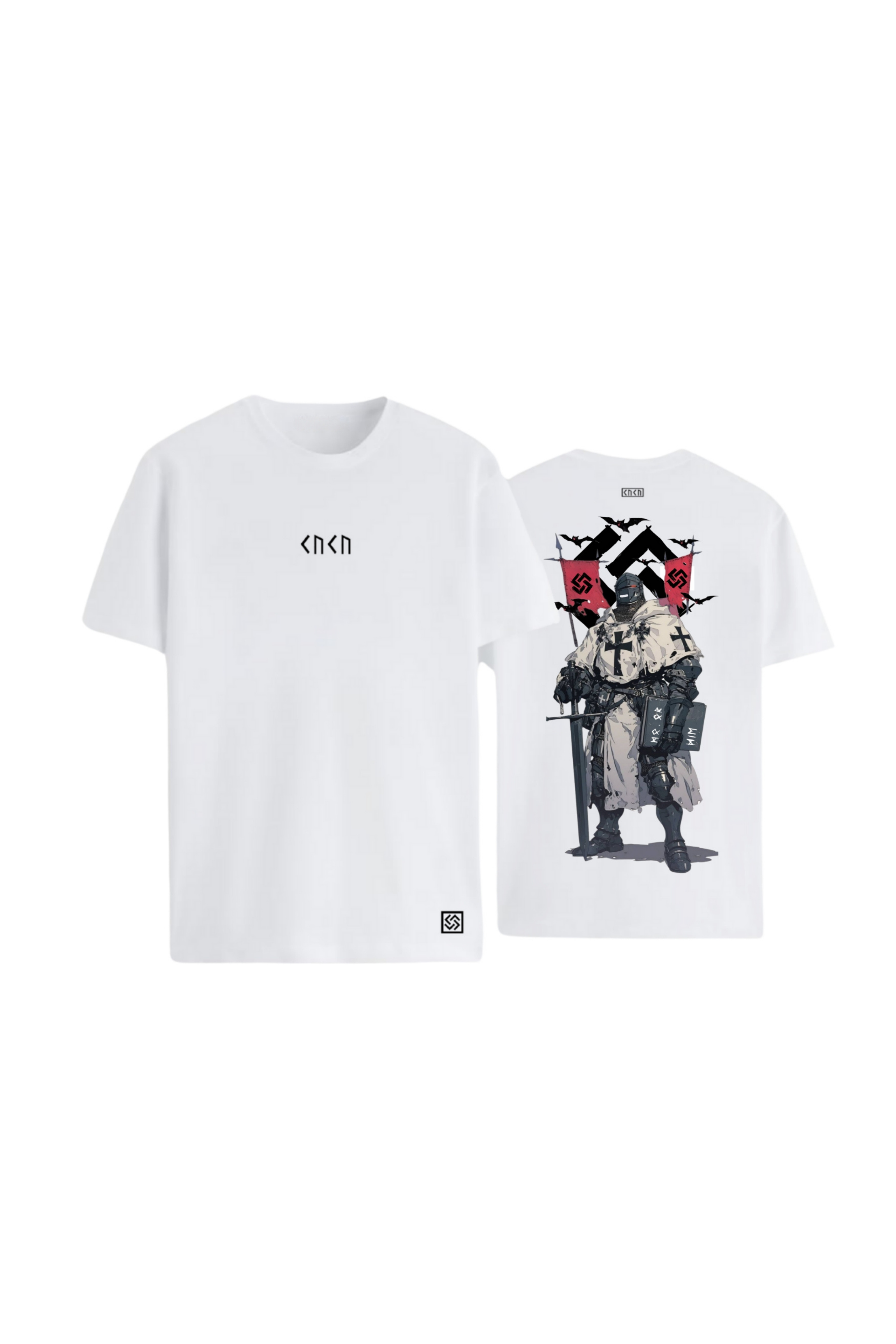 The Culture Of Knight Oversize T Shirt - White