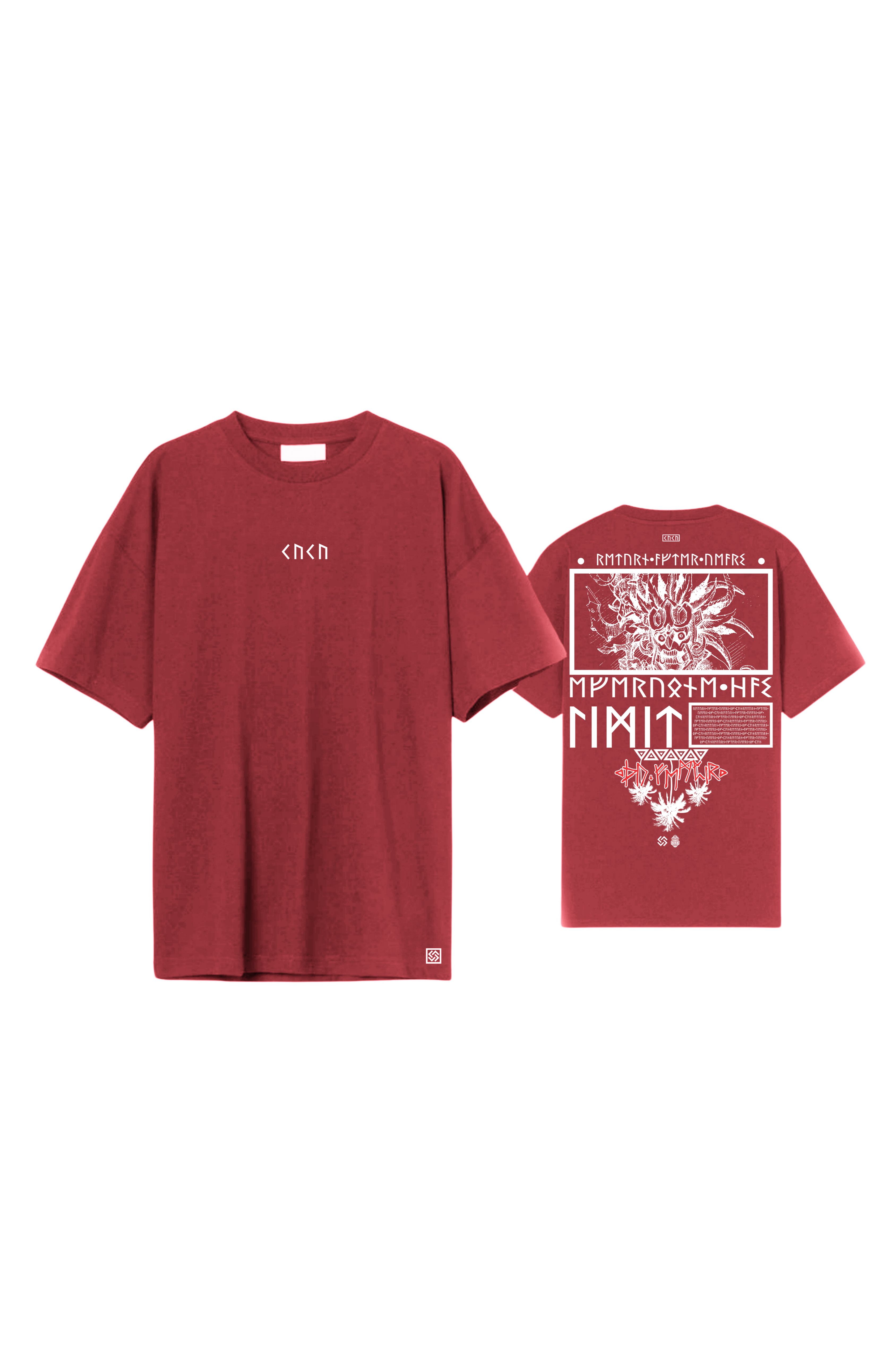 Kanalola Oversize T - Shirts - Red