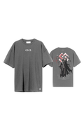 The Worshipper Oversize T Shirt - Grey