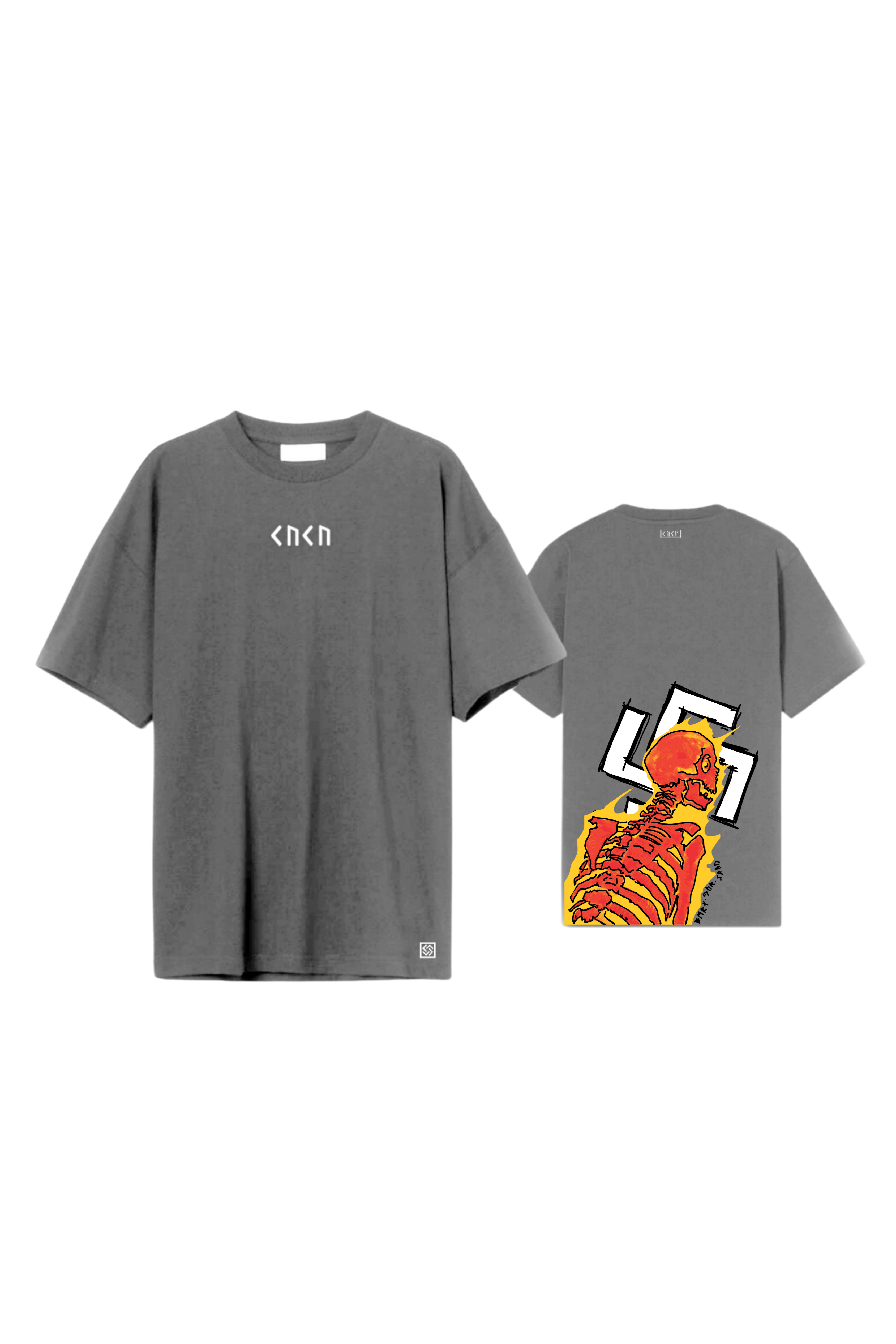 Sell Your Soul Oversize T - Shirts - Grey