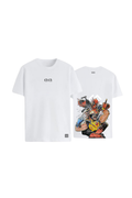 Deadpool x Wolverine Oversize T - Shirts - White
