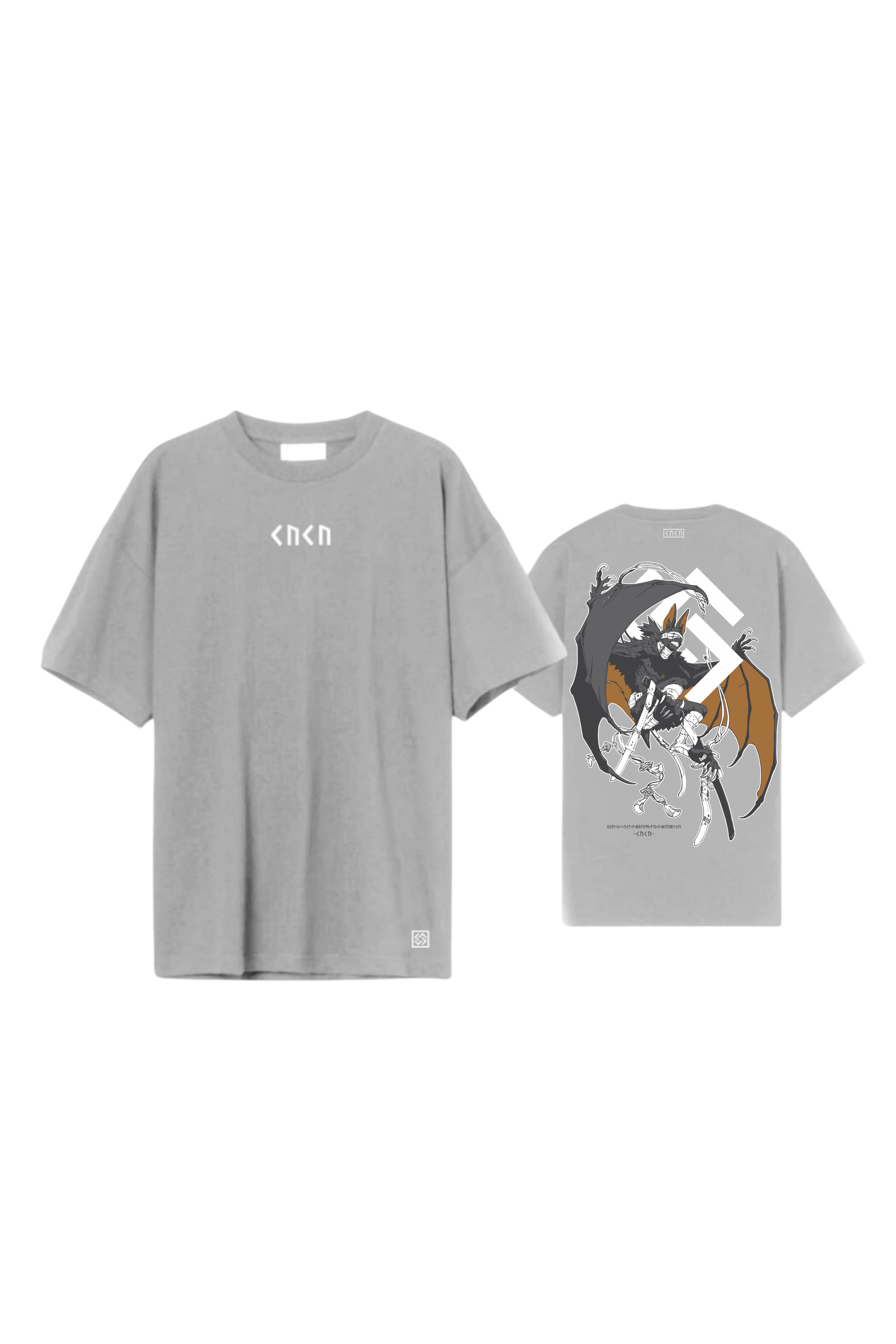 The Vampÿre Oversize T - Shirts - Grey