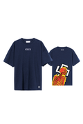 Sell Your Soul Oversize T - Shirts - Blue
