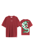 The Gustave Oversize T - Shirts - Red
