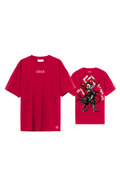 The Kraken Oversize T Shirt - Red