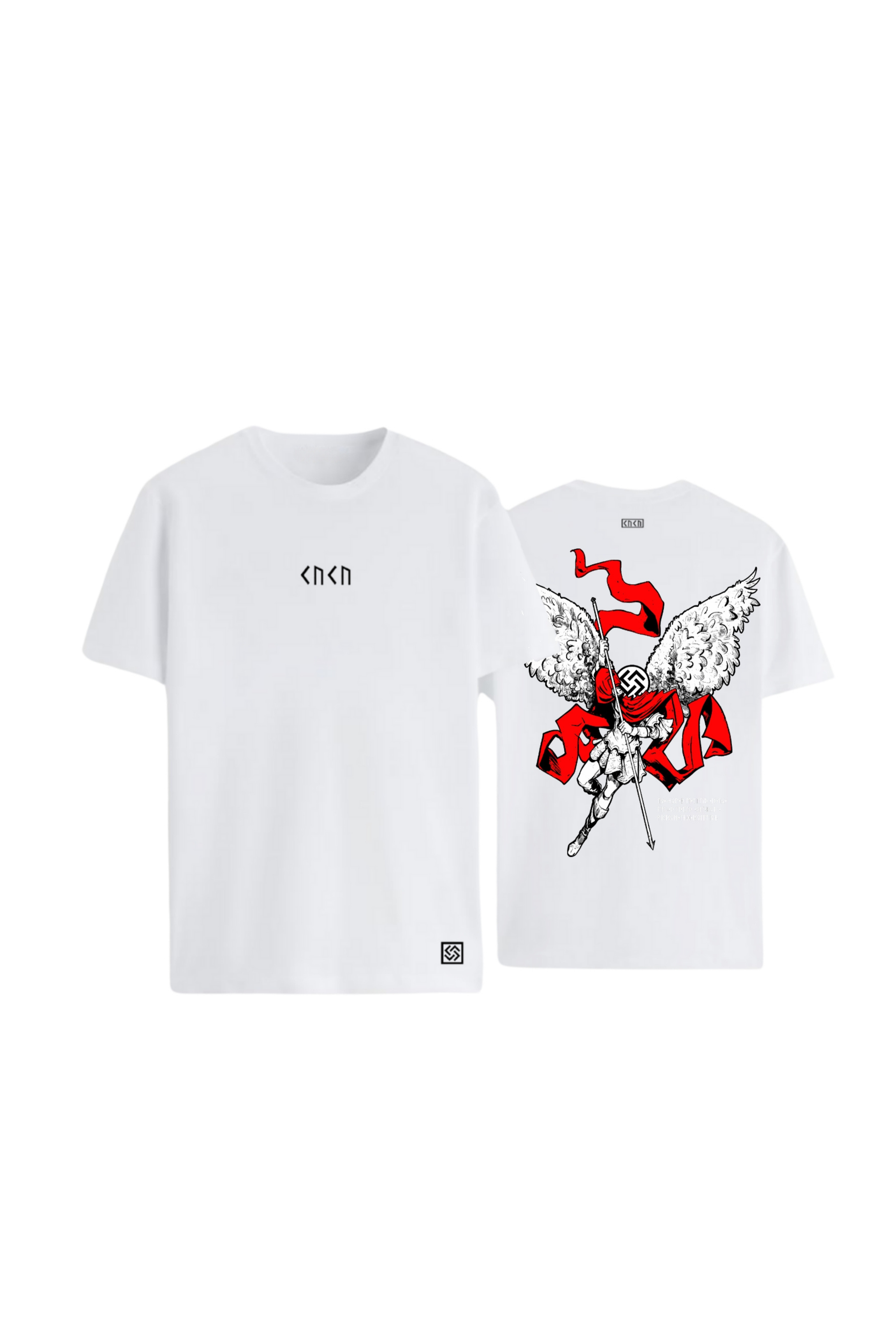 The Thanatos Oversize T - Shirts - White