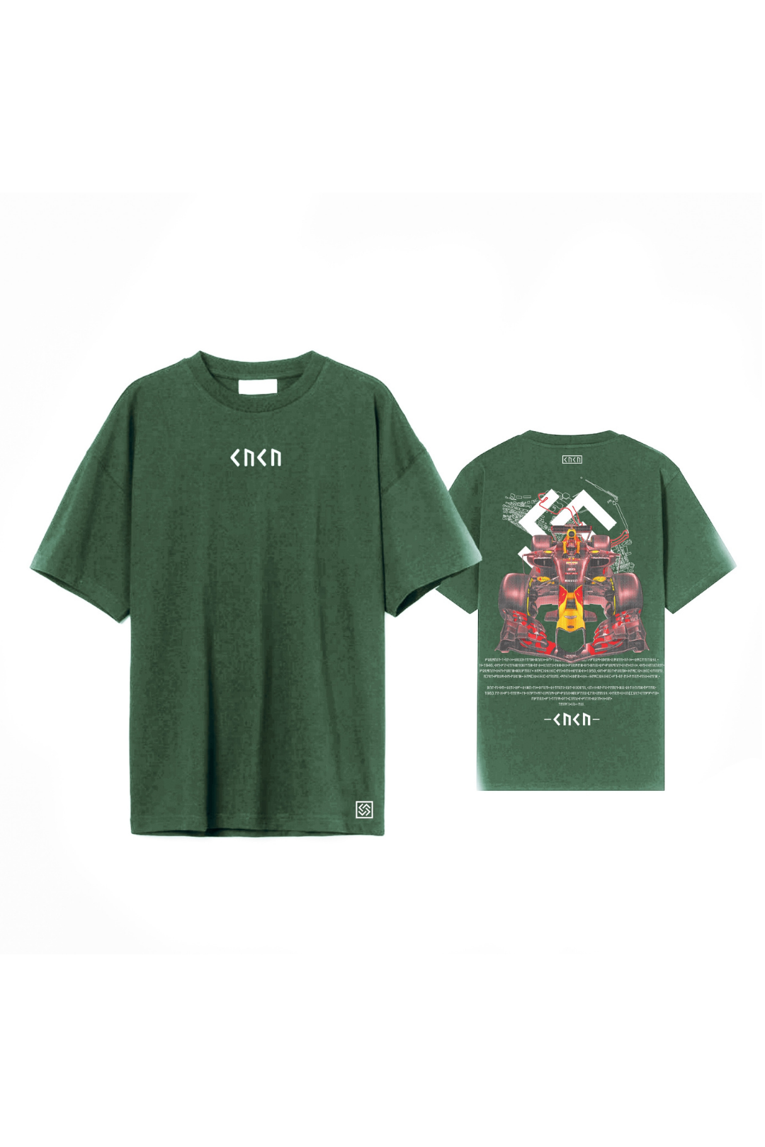 The Formula Oversize T - Shirts - Black Forest