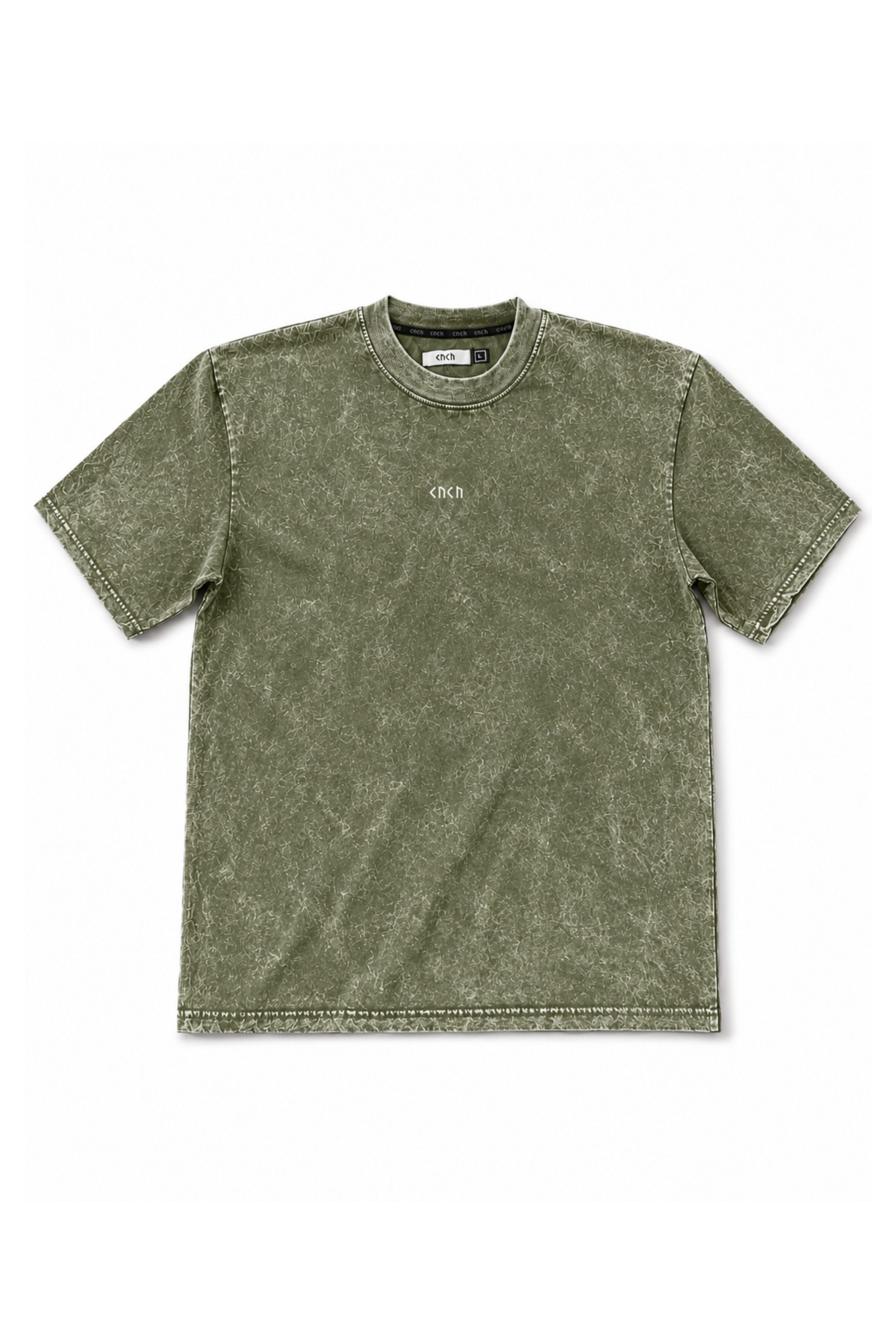 Oversized Acid Washed - Green Grass