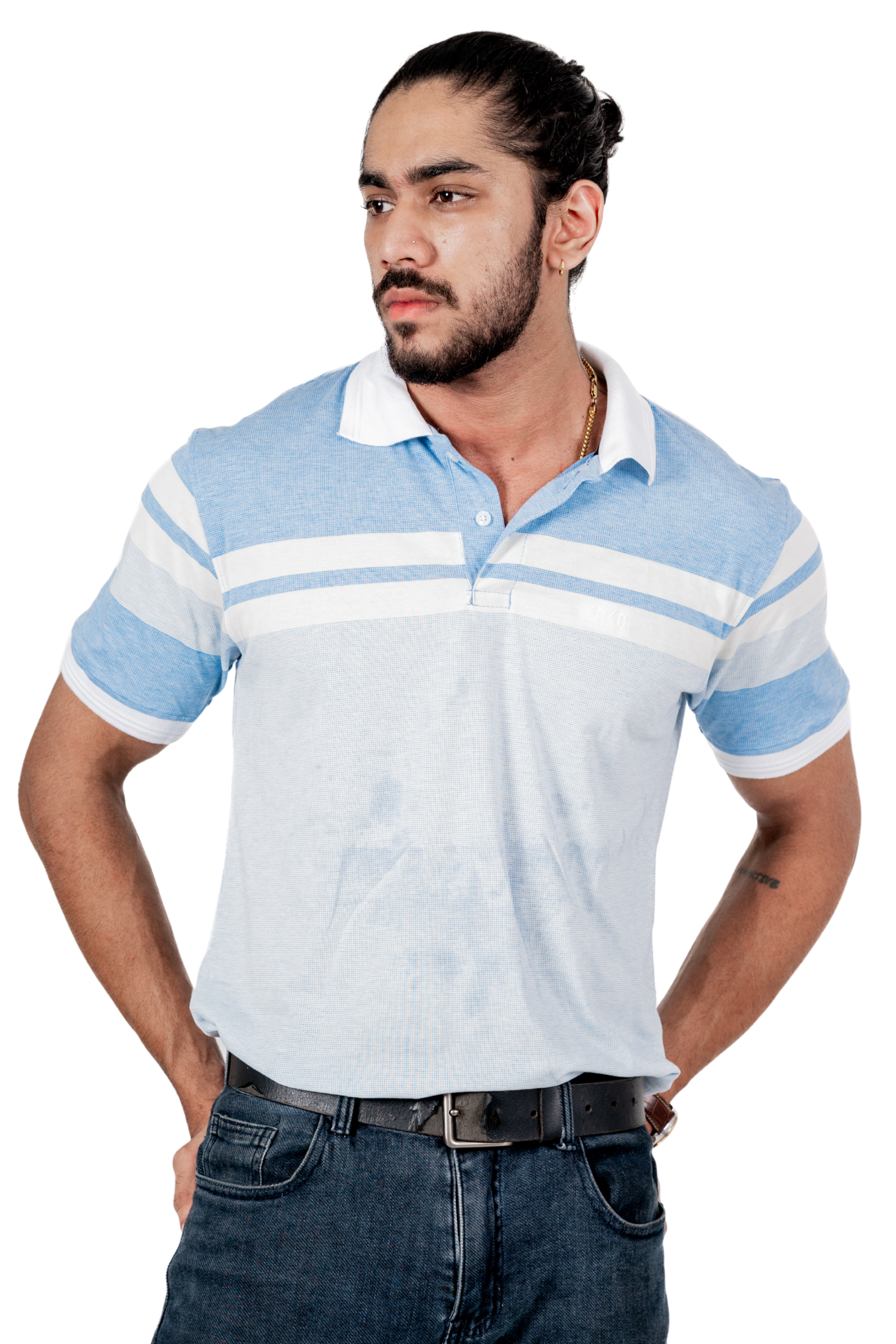 Essential Polo's - Blue Stripe