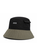 Stash Bucket Hat - Black & Green