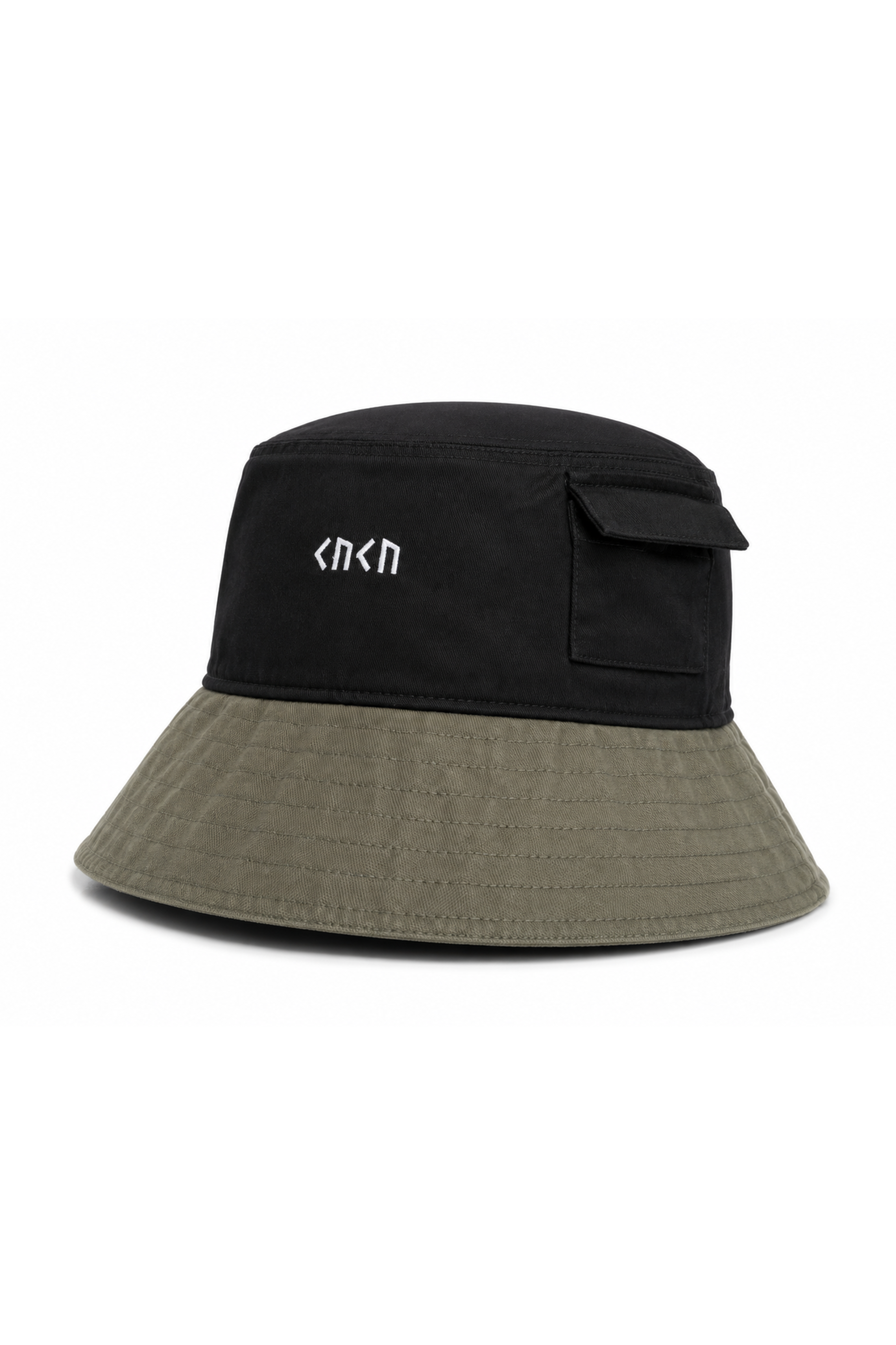 Stash Bucket Hat - Black & Green