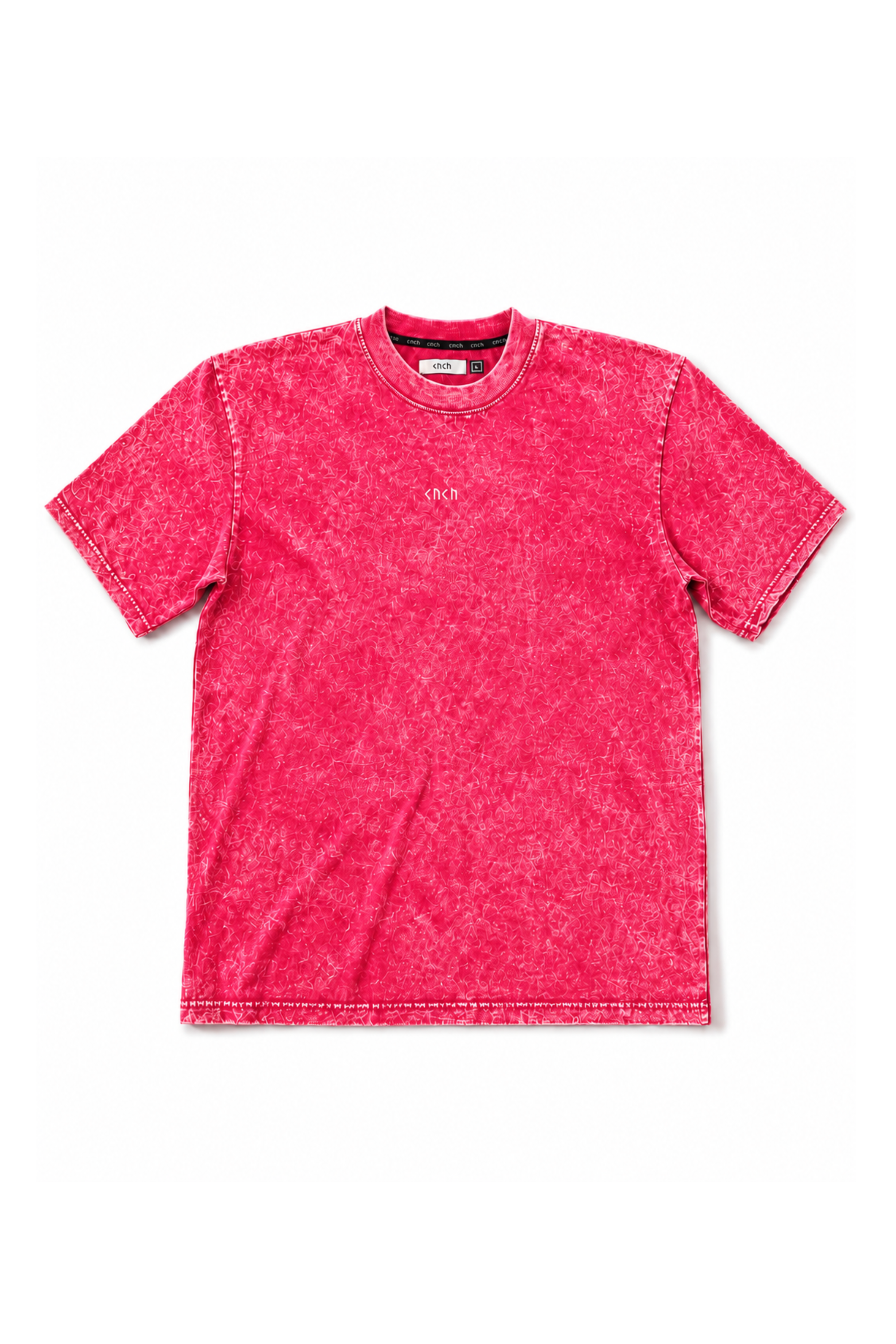 Oversized Acid Washed - Red