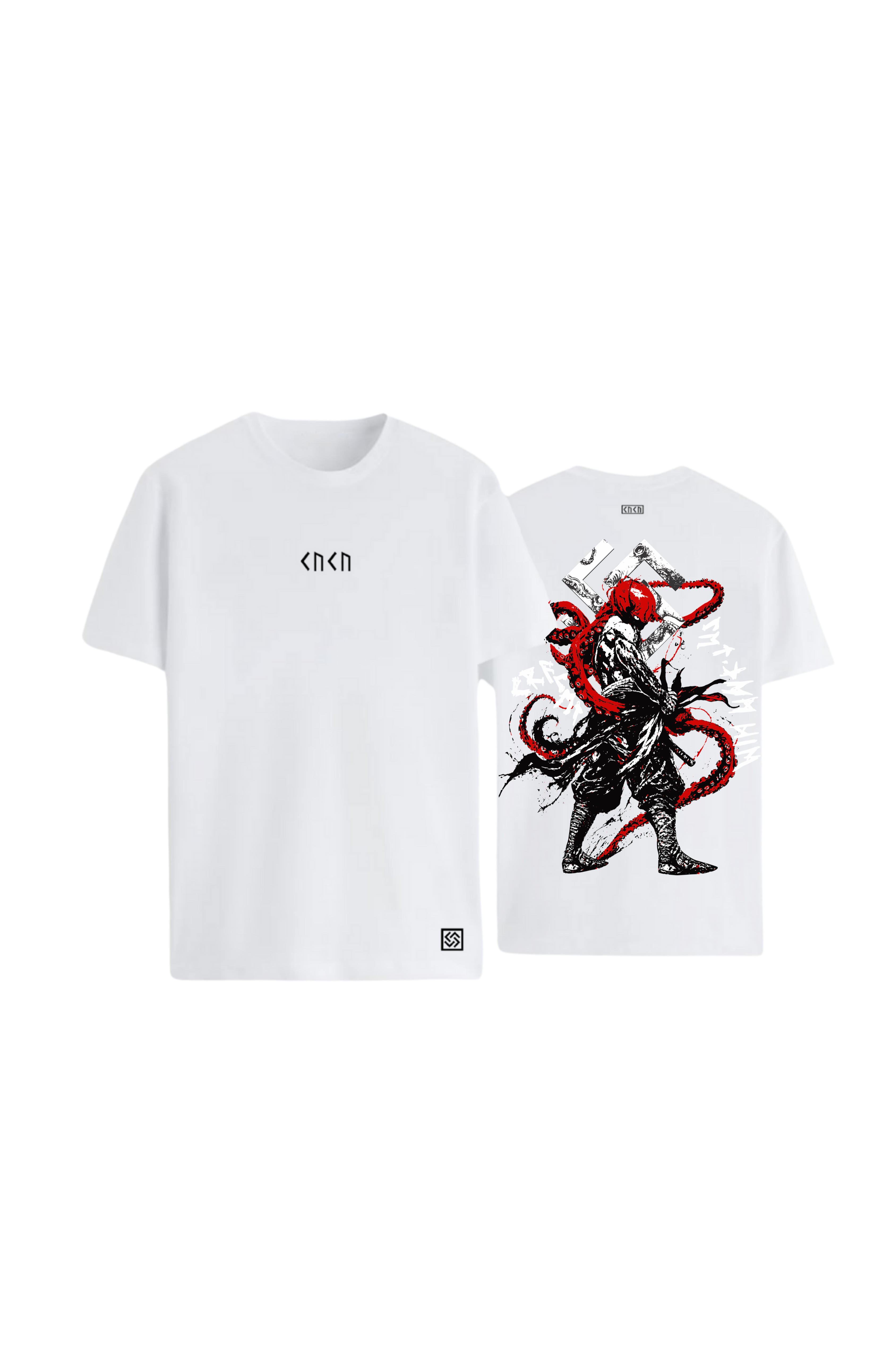 The Kraken Oversize T Shirt - White